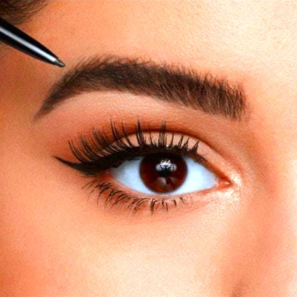 Professional Makeup Black Eyebrow Pencil